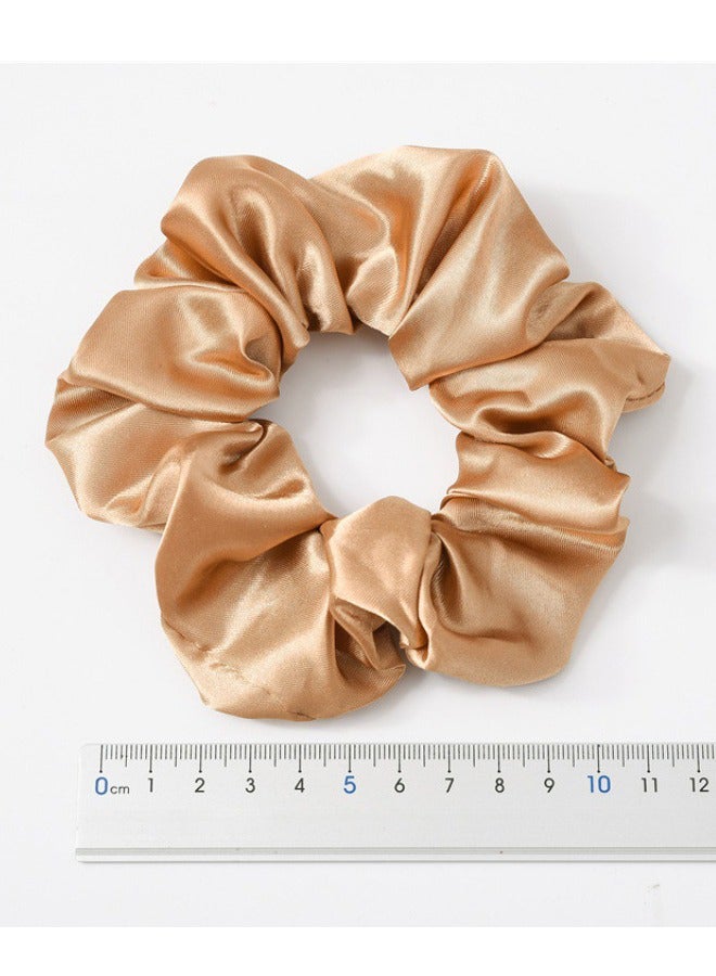 GUSGU 6pcs Hair Silk Scrunchies Satin Elastic Hair Bands Scrunchy Hair Ties Ropes Scrunchie Hair Accessories for Women and Girl Assorted Colors - Image 2