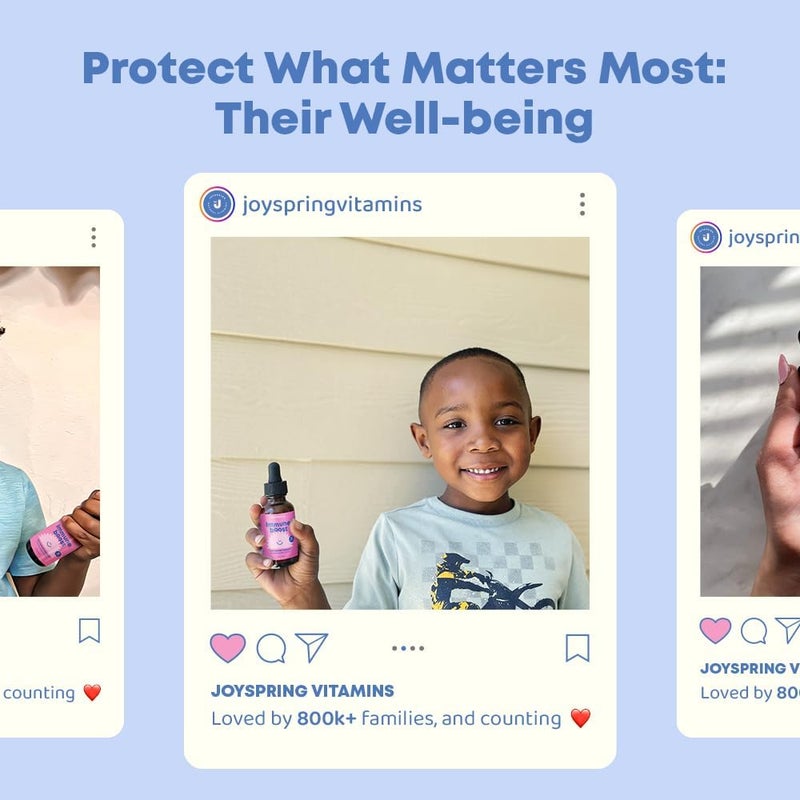 JoySpring Immune Drops  Kids Immunity Support Supplement 1 fl oz 30 Servings with Organic Elderberry Liquid Echinacea Oregon Grape Root  Orange Peel for Ages 216 Years and Adults - Image 5