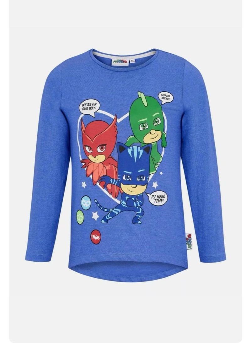 PJMASKS girls long sleeve t-shirt  by Kids TV - Image 1