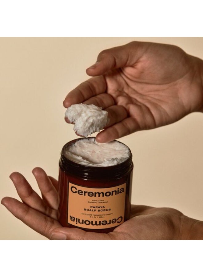 CEREMONIA مقشر فروة الرأس بالبابايا من سيريمونيا، 236 مل - Image 3