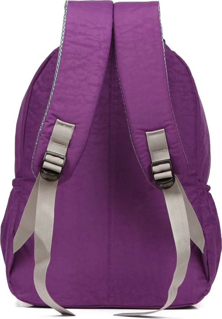Avca Women's Backpack Waterproof Crinkle Fabric Large Size School and Travel Backpack