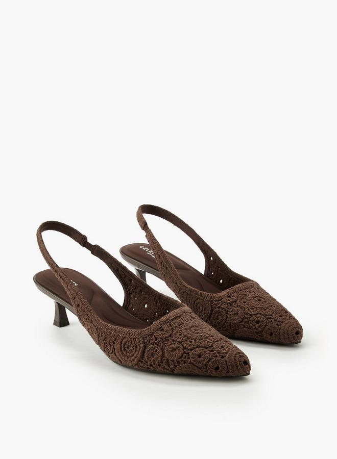 Celeste Women Kitten Heel Mules - Image 1
