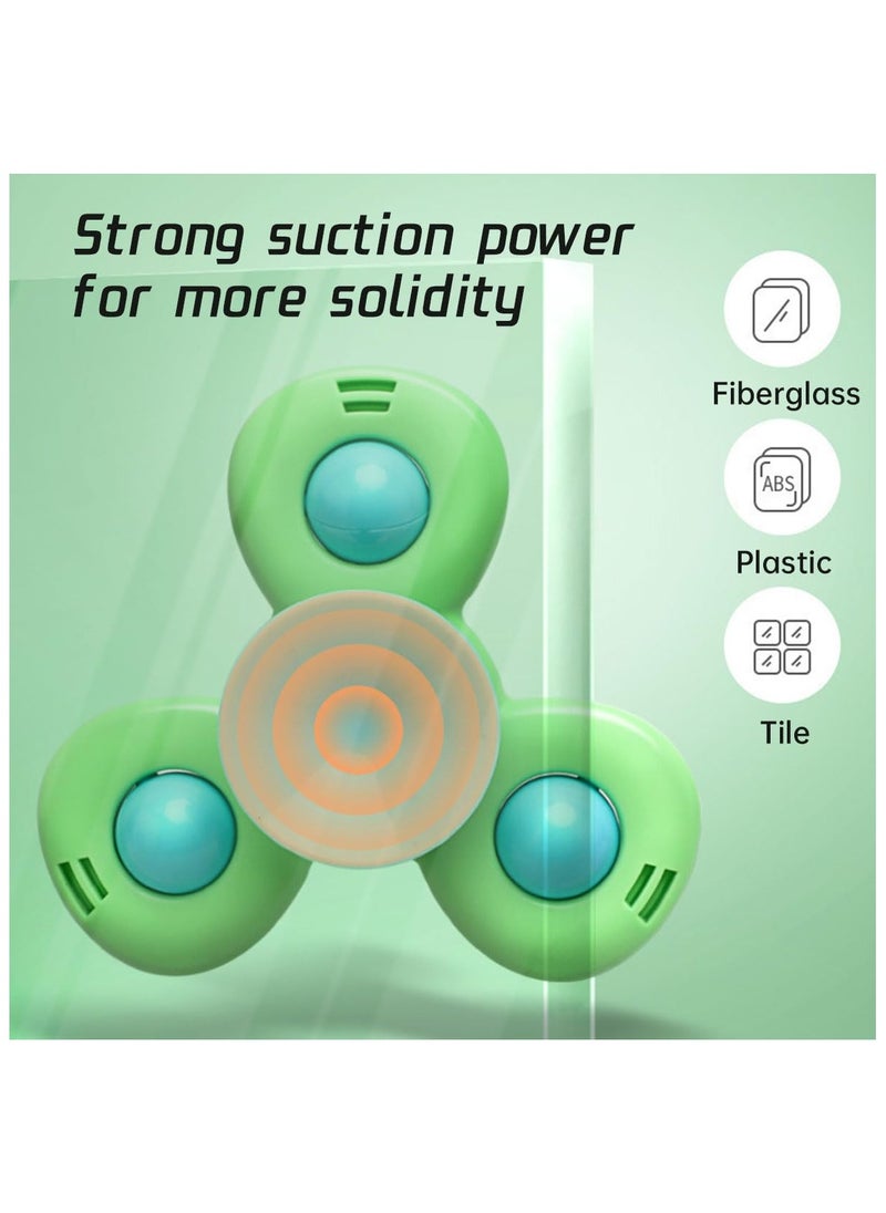 3PCS Suction Cup Spinner Toys for Kids, Novelty Sensory Toys Fidget Spinner Bath Toys for Toddlers Baby Birthday Gifts  - Image 5