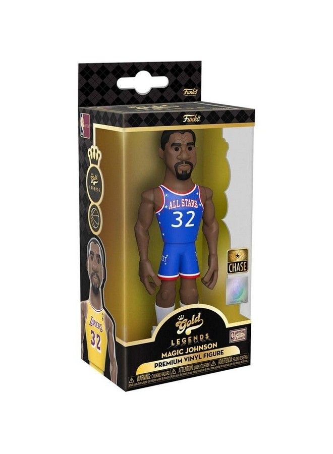 Funko ذهب 5" أساطير NBA: ليكرز ماجيك جونسون (قد تختلف الأنماط) - Image 3
