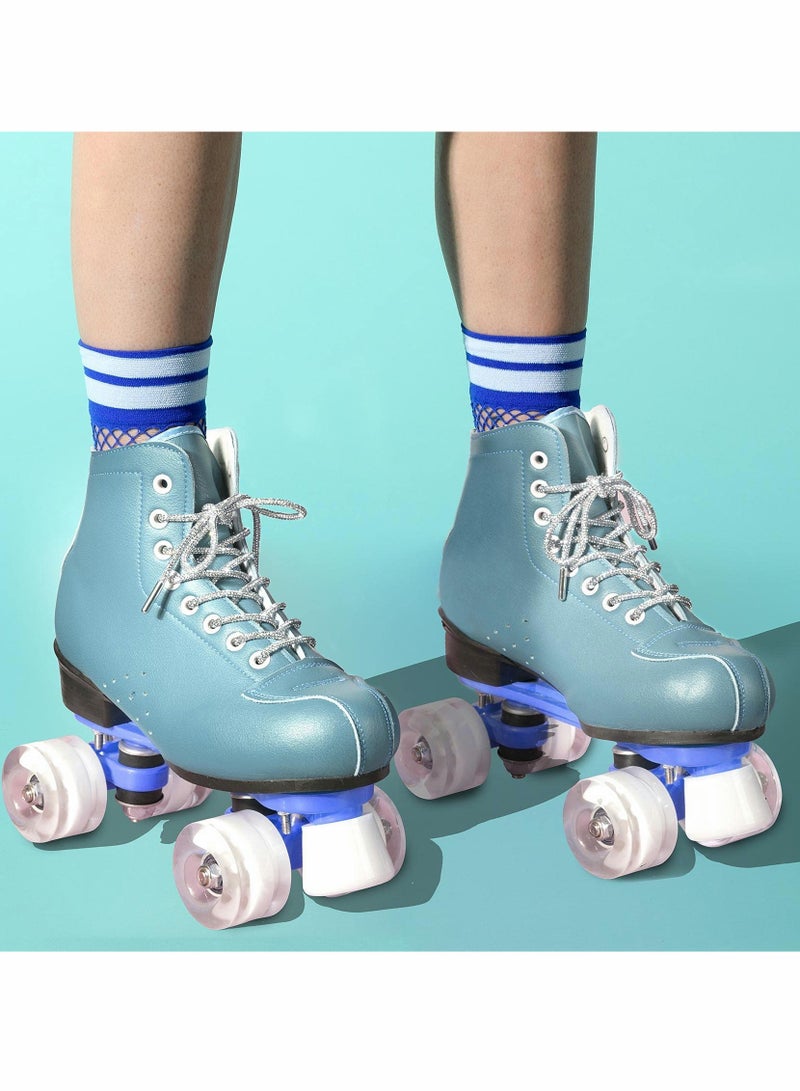 Rhinestone Shoe Laces Set, 2 Pairs of Shiny Crystal Glitter Rope for Sneakers, Perfect for AF1, AJ1, Ultra Boost and More, 120cm Length - Image 5