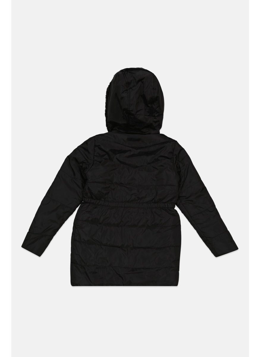 BCBG Girls - Kids Girl Quilted Puffer Jacket, Black - Image 1