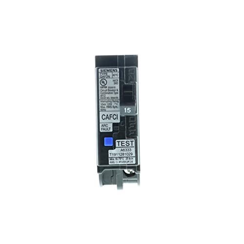 SIEMENS 15 Amp 1-Pole Combination Type AFCI Plug-On Neutral Circuit Breaker - Image 2