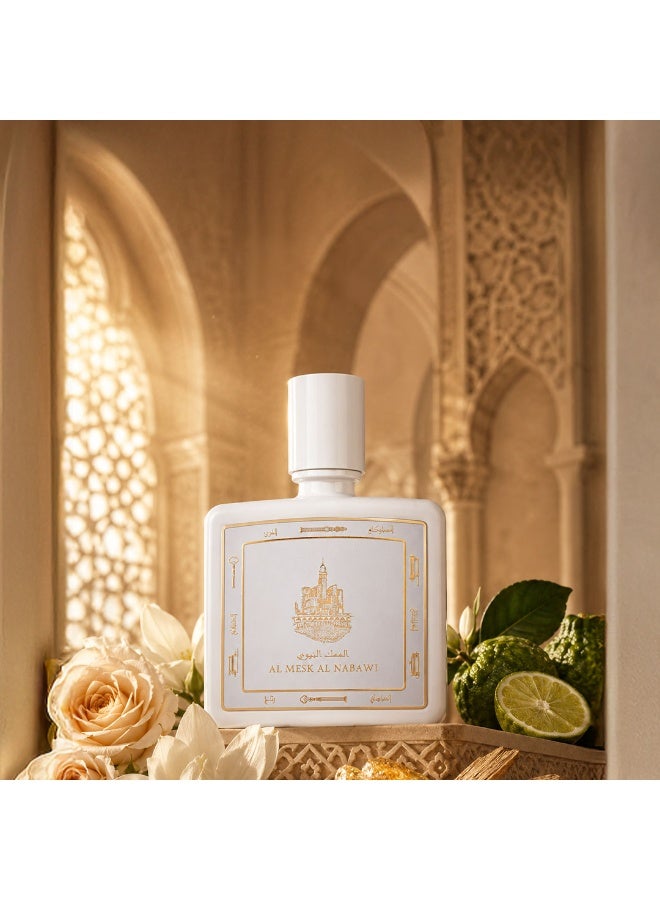 Taif Al Emarat Al Mesk Al Nabawi Eau de Parfum 80ml, Luxury White Musk Perfume, Long Lasting Fragrance, Premium EDP for Men & Women - Image 5