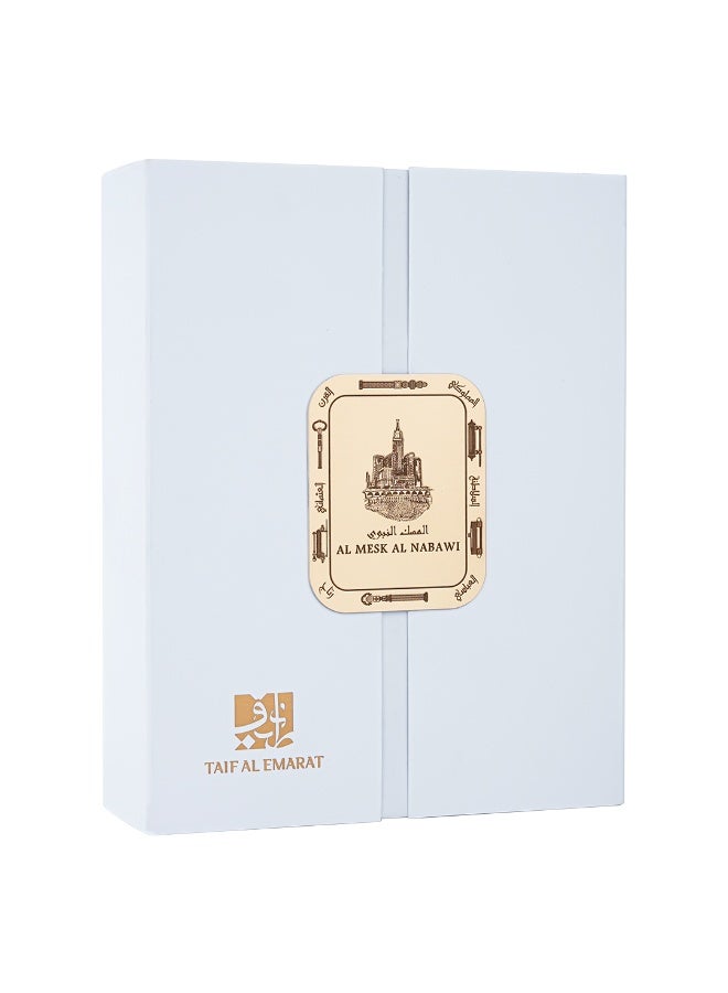 Taif Al Emarat Al Mesk Al Nabawi Eau de Parfum 80ml, Luxury White Musk Perfume, Long Lasting Fragrance, Premium EDP for Men & Women - Image 2