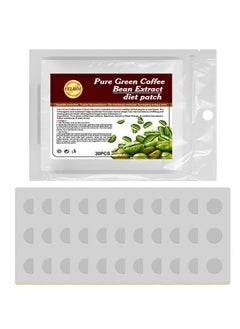 Pure Green Coffee Bean Extract Diet Patch Herbal Slimming Navel Patch for Body Shaping