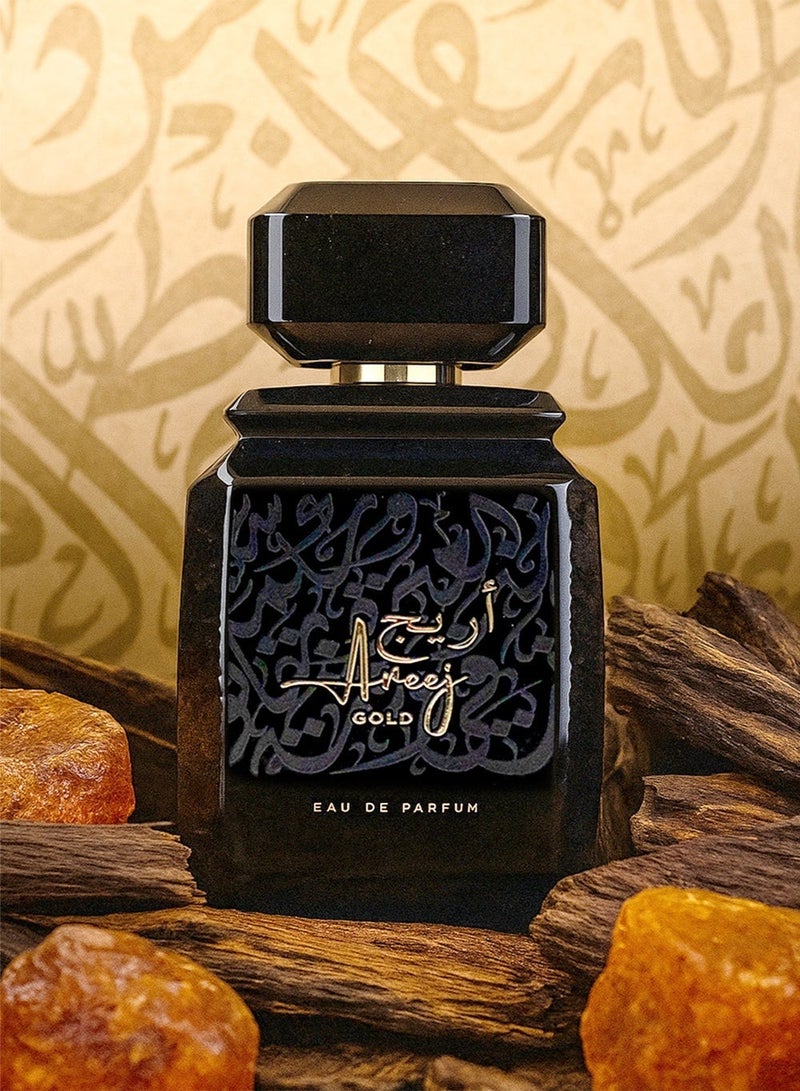 Rotana Perfumes Rotana Areej Gold Eau De Parfum 100ml – Long-Lasting Unisex Spicy Sweet Amber Perfume with Dates, Vanilla & Amberwood - Image 2