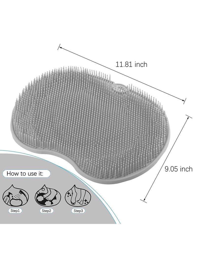 Arabest Foot Scrubber Cleaner Massager Shower Foot Care for Use in Shower for Men Women to Improve Circulation, Soothe Achy Feet & Reduce Pain - Non Slip Suction Cups (Green)  - Image 5