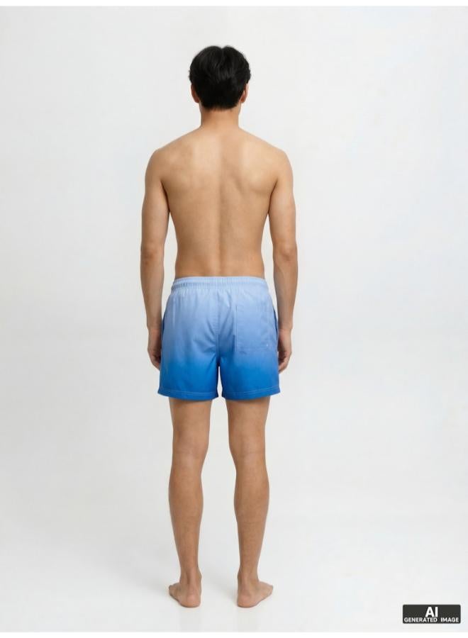 JACK & JONES Dip Dye Drawstring Swim Shorts - Image 2