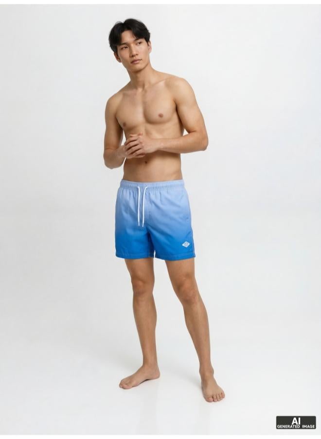 JACK & JONES Dip Dye Drawstring Swim Shorts - Image 4