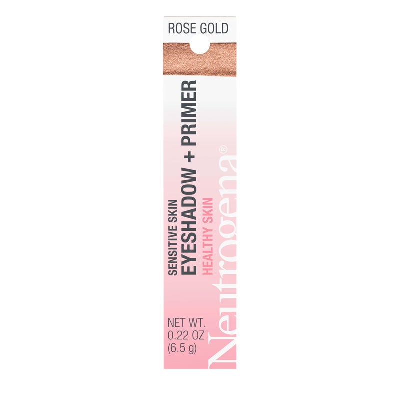Neutrogena Sensitive Skin Eyeshadow + Primer, a Longwearing, 2-in-1 Metallic Eyeshadow for Sensitive Skin with Pro-Vitamin B5, Lightweight Cream-to-Powder Formula, Warm Taupe, 0.22 oz - Image 1