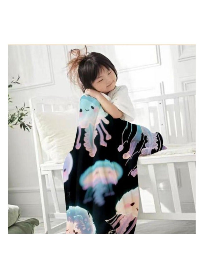 general Children's or student cartoon flannel thin blanket (warm and comfortable, suitable for sleep, games) 100cm*150cm - Image 3
