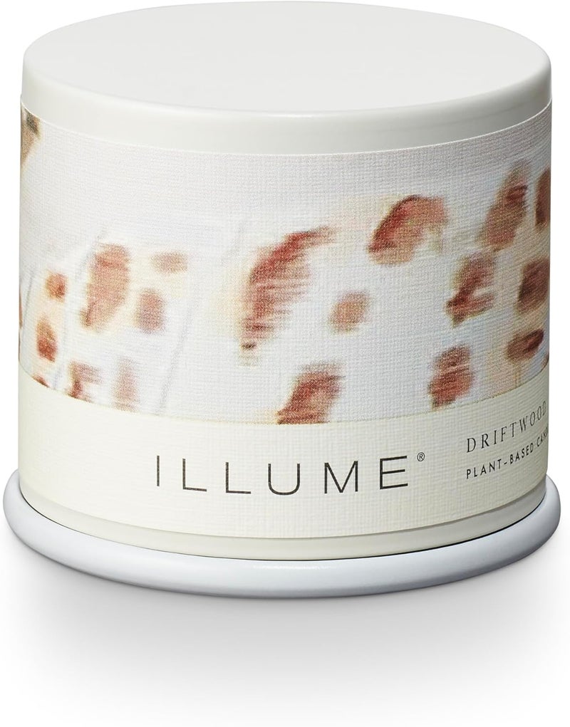 ILLUME Beautifully Done Driftwood Demi Vanity Tin Candle