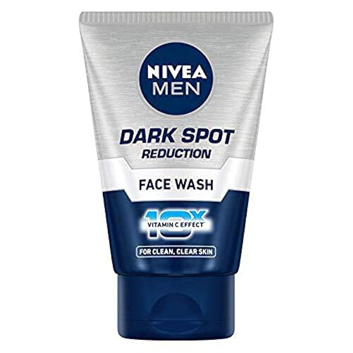 Nivea Men Dark Spot Reduction Face Wash (10x Whitening), 100 ML - Image 1