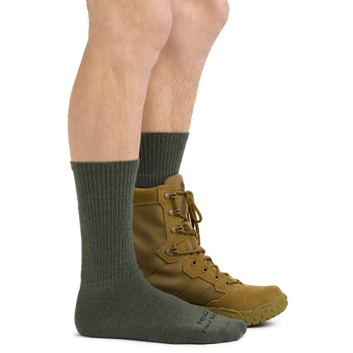 Darn Tough Vermont Tactical Boot Full Cushion Socks (T4022) Unisex - Black, Large - Image 3