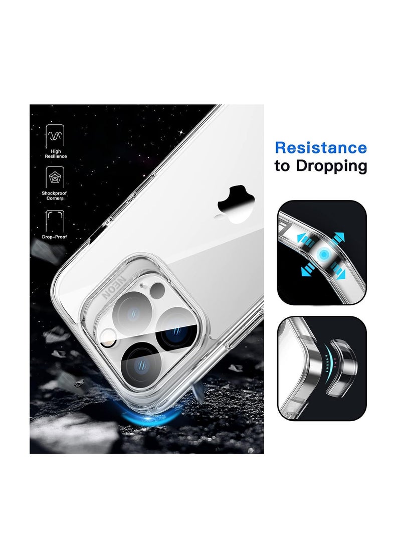 Neon 6 In 1 Anti-Shock Combo Pack For Apple iPhone 15 Pro Max 2023 Clear - Image 2