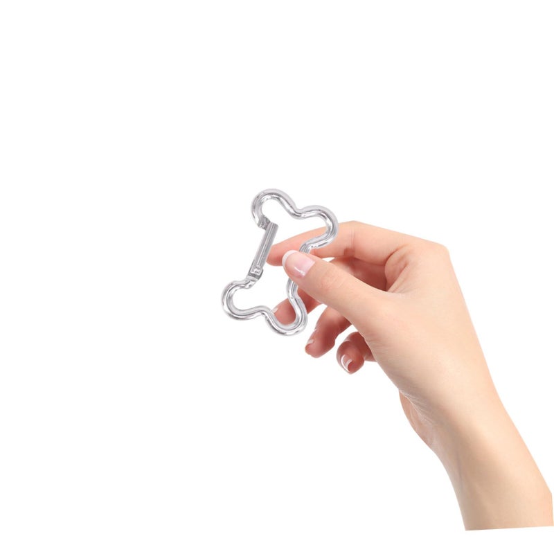 20 Aluminum Alloy Carabiner Clips Small Safety Pendants Keychain for Camping Hiking - Image 5