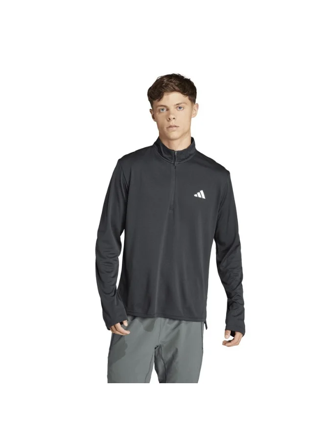 Adidas adidas TR-ES 1I4ZIP Black Training SWEATSHIRTS for Men - XS
