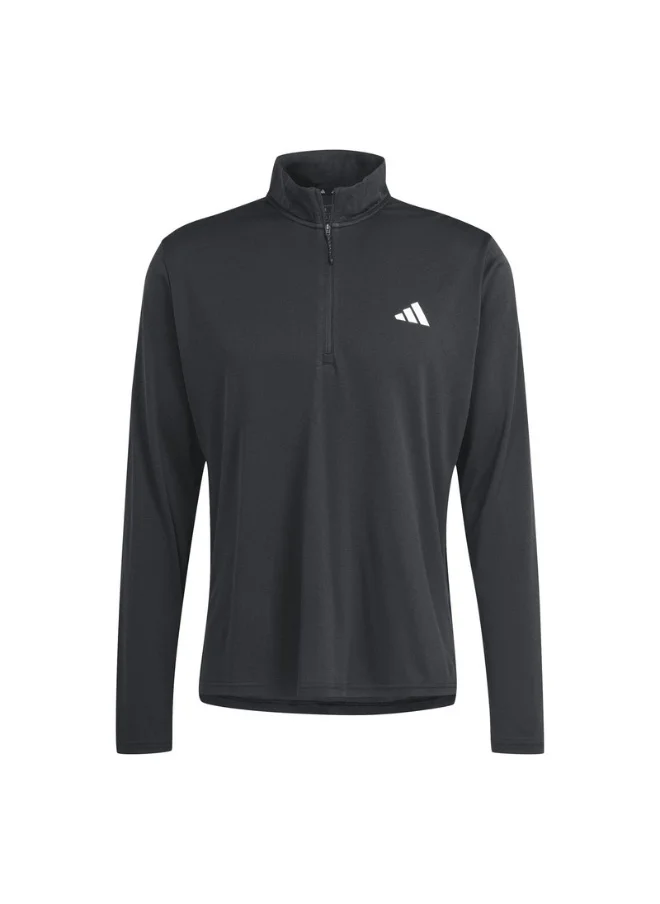 Adidas adidas TR-ES 1I4ZIP Black Training SWEATSHIRTS for Men - XS