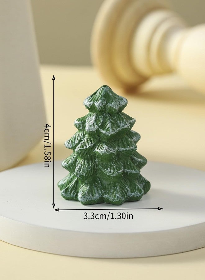 realideas Christmas Tree Place Card Holders - Green Table Number Holders for Xmas Party, Winter Wedding, New Year Holiday - Set of 6 - Image 3