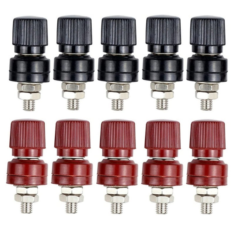 bnafes 10 Pcs Terminal Binding Post M6 Threaded Diameter JR2068 - Image 1