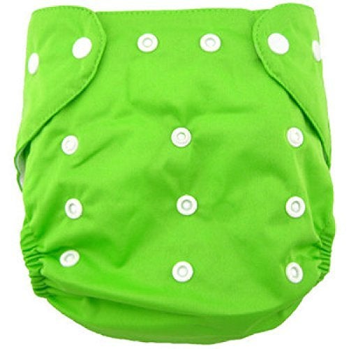 Toytle Eco-Friendly Cloth Diaper: Adjustable Reusable, Fits Newborn to 2 Years, Washable - 1 Pack | Soft Cotton, Durable, Leak Protection, Colors May Vary - Image 4