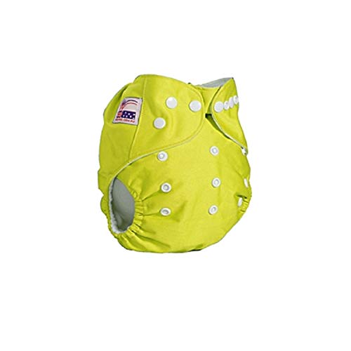 Toytle Eco-Friendly Cloth Diaper: Adjustable Reusable, Fits Newborn to 2 Years, Washable - 1 Pack | Soft Cotton, Durable, Leak Protection, Colors May Vary - Image 5