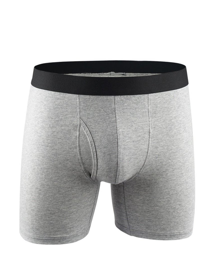 Loquat Men Breathable Underwear Boxer Brief