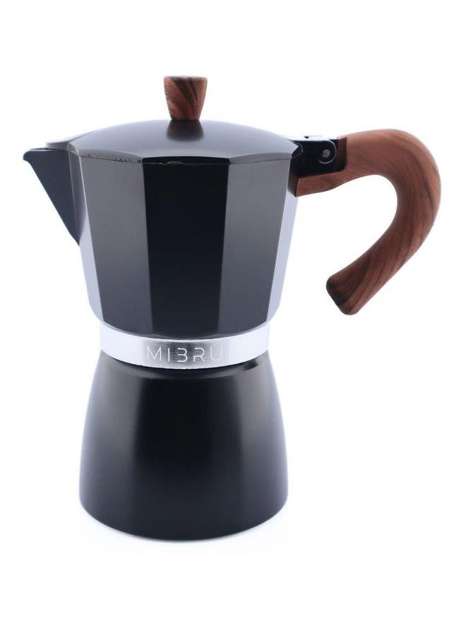 HOMESTAR The New Espresso Maker 6 Cup Stove Top Coffee 300Ml Almunium Moka Pot Classic Cafe Suitable For Induction Hob  - Image 2