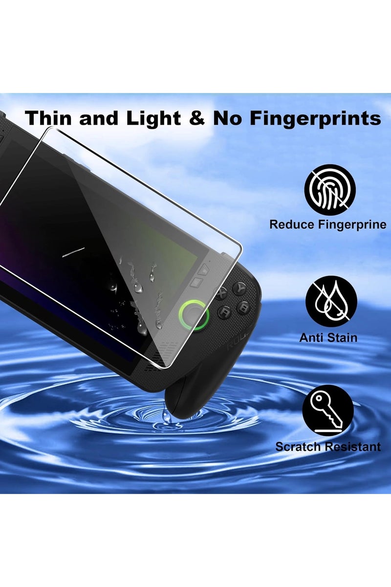 general 2-pack ROG XBox Ally X tempered glass screen protector, scratch-free, 9H hardness, high-definition screen protector, 0.26 mm ultra-clear, ultra-durable - Image 3