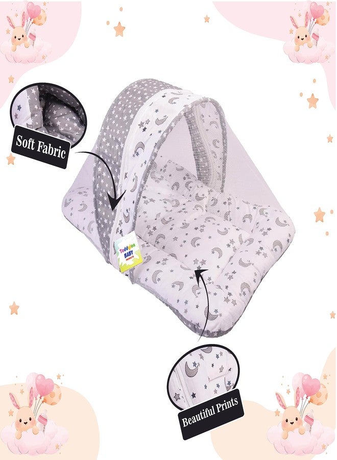 Toddylon Baby Bedding Set New Born Baby Bed Mosquito Net | Carry Bag|Sheets | Combo Pack (0-6 Months) (4PCS Set) - Image 5