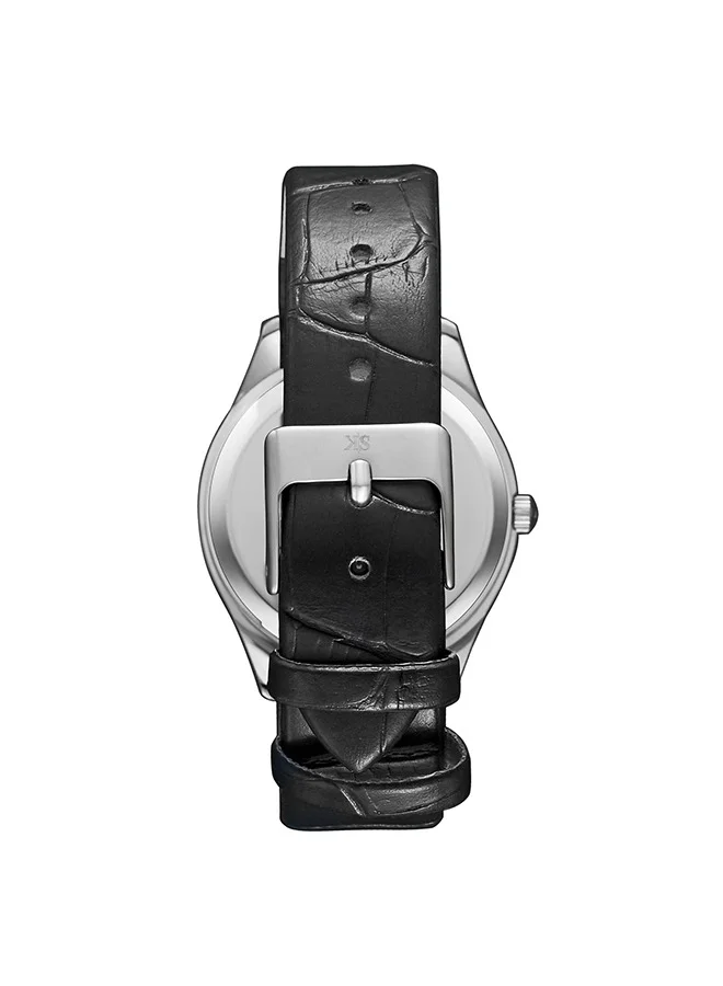 KENNETH SCOTT Women's Polyurethane Analog Watch K23534-SLBS - 36 mm