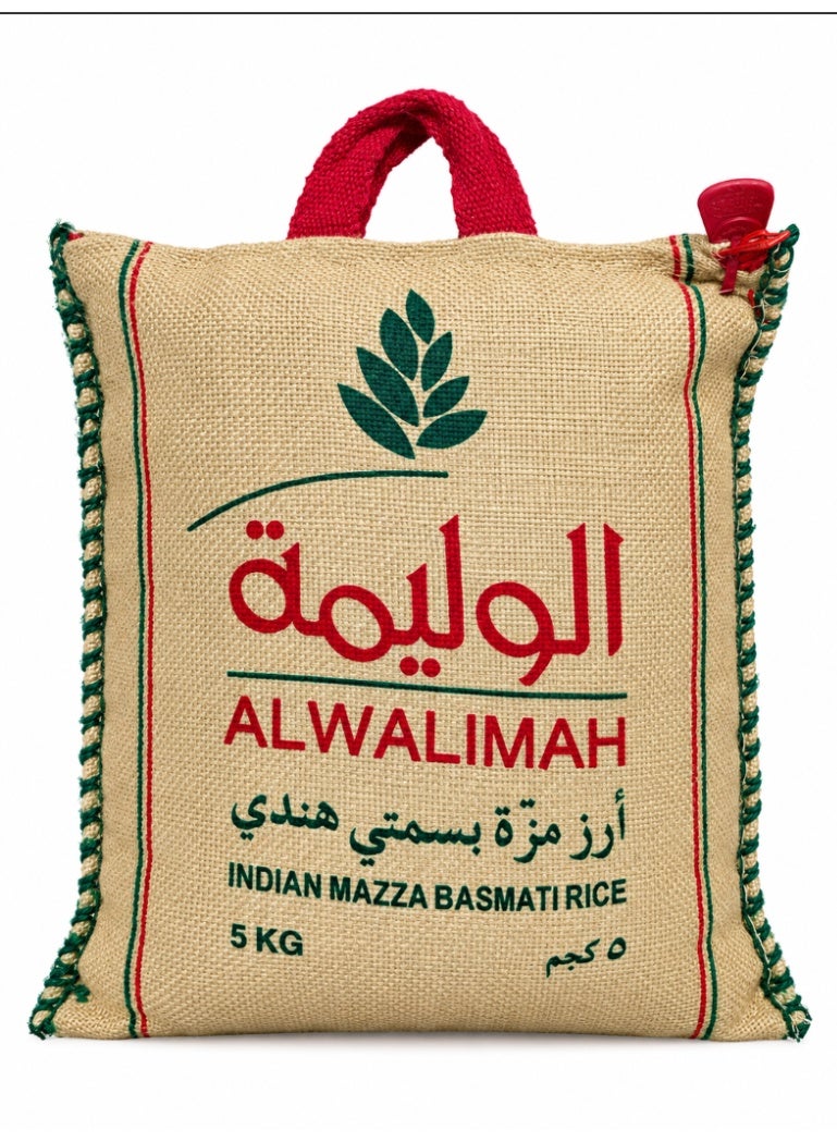 Al Walimah Indian Mazza Basmati Rice, 5 kg