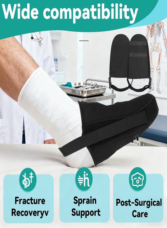 Mtuiewo 2 PCS Cast Sock Cover for Foot, Non-Slip Cast Toe Cover, Protective Cast Socks Toe Covers for Foot, Keep Toe Clean & Warm, for Home Hospital Use After Foot Surgery - Image 5