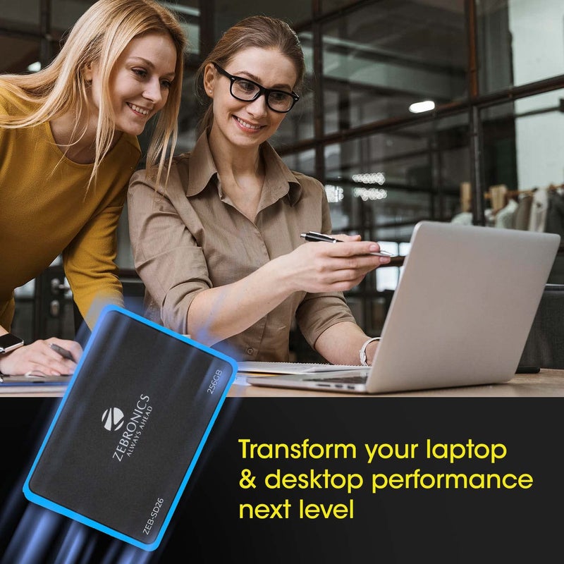 ZEBRONICS ZEB-SD26 256 جيجابايت قرص صلب ثابت، TLC، واجهة SATA II و SATA III - Image 5