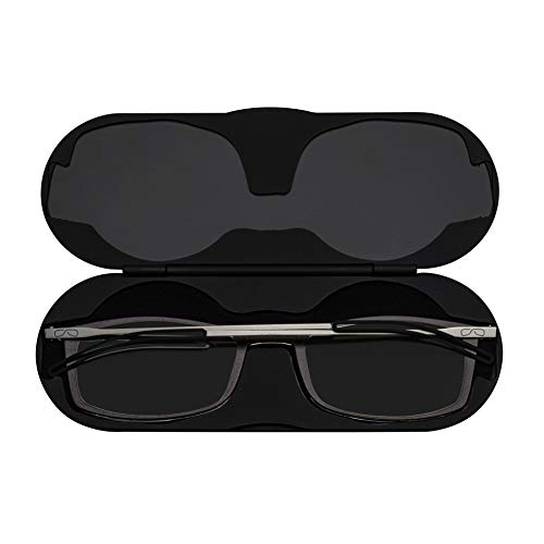 ThinOptics Rectangular Reading Glasses, Regular Case/Rectangle Brown, 2.50 + 2.5 - Image 3