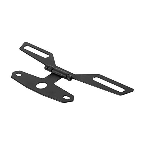 YOSOO Motorcycle License Plate Bracket, Motorcycle License Plate Mount, Adjustable Motorcycle Flip Plate, Universal Rear Light Bracket Mount, License Plate Holder for Motorcycle ATV - Image 3