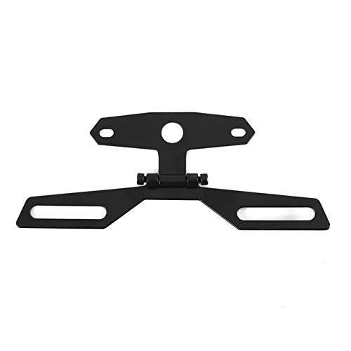 YOSOO Motorcycle License Plate Bracket, Motorcycle License Plate Mount, Adjustable Motorcycle Flip Plate, Universal Rear Light Bracket Mount, License Plate Holder for Motorcycle ATV - Image 5