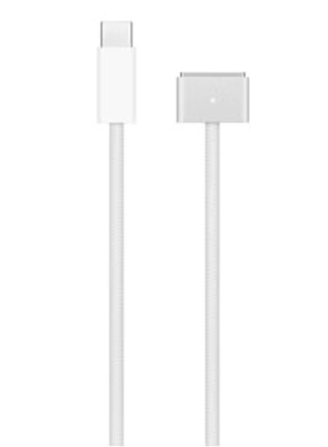 AROAQ USB-C / Type-C to Magsafe 3 Braided Fast Charging Data Cable - Image 1