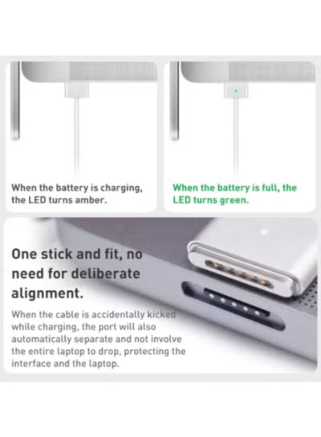 AROAQ USB-C / Type-C to Magsafe 3 Braided Fast Charging Data Cable - Image 3