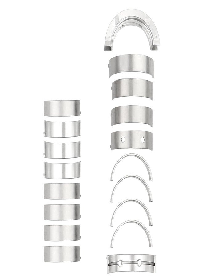 Tivora طقم محامل رئيسية ومحامل ذراع توصيل من تيفورا، متوافق مع سيارات BMW 120i و316i و320i بمحركات N46 وN45 وN43 وN42 سعة 2.0 لتر، بديل للأرقام 11247536774 و11247536777 - Image 3