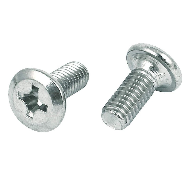 يو إكس سيل براغي Uxcell M6X15MM ذات رأس مسطح فيليبس، مناسبة لأثاث السرير المزدوج ورفوف التلفزيون والتعليق على الحائط، 20 قطعة - Image 2