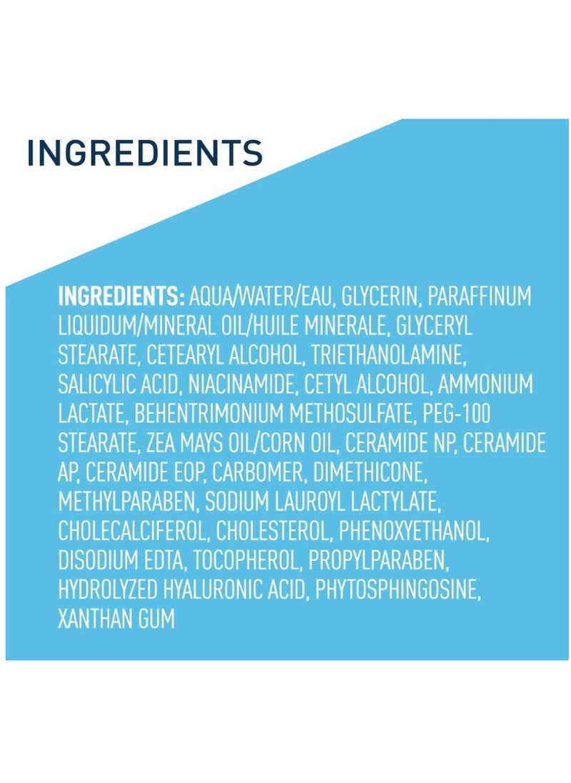 CERA - CeraVe SA Cream, 12 oz, Renewing Salicylic Acid Body Cream for Rough and Bumpy Skin, Fragrance Free - Image 1