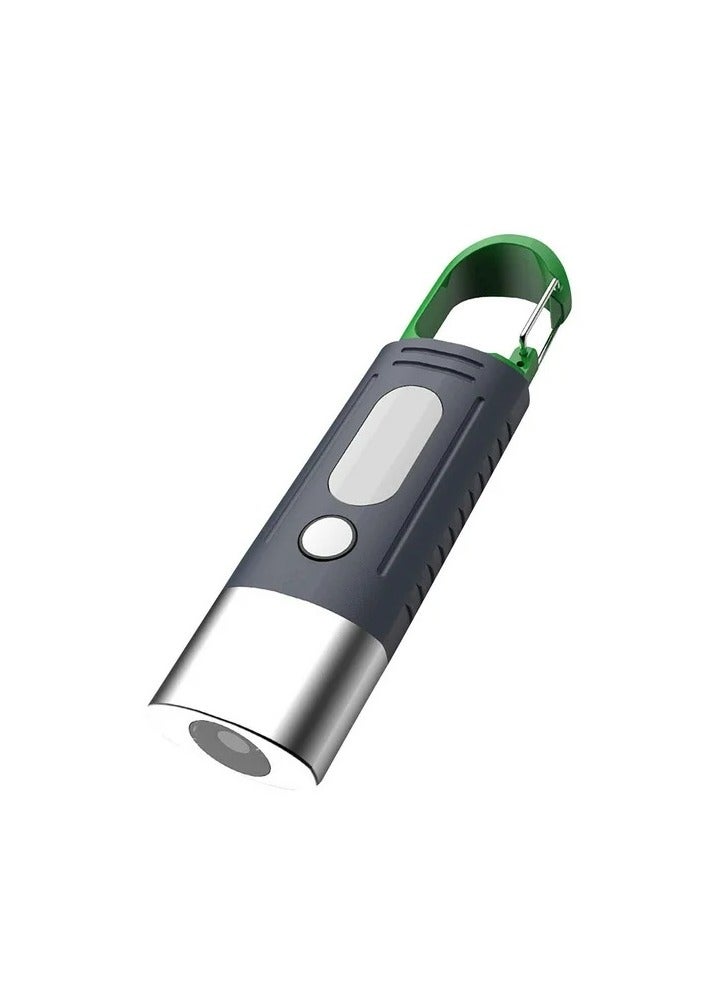 Mini Rechargeable LED Flashlight with COB Side Light