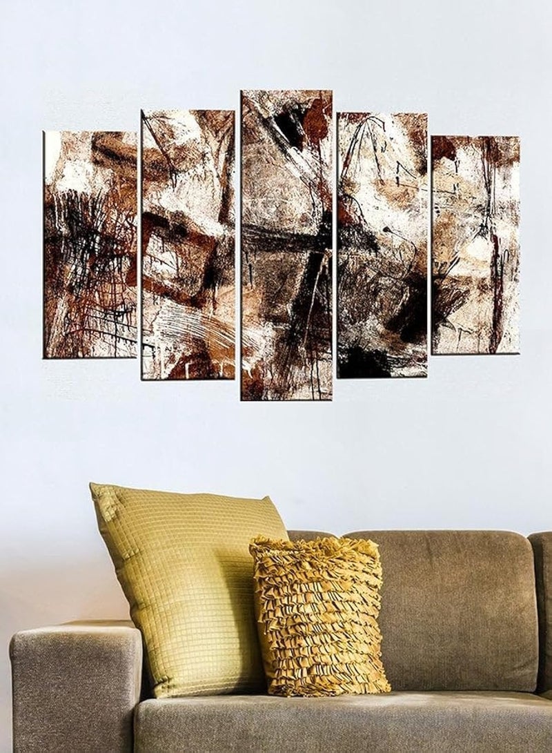 5-Piece Decorative MDF Painting Set