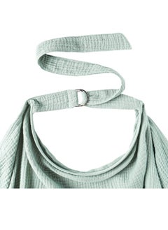Generic Muslin Nursing Cover for Baby Breastfeeding, Breathable 100% Cotton Breastfeeding Cover with Rigid Hoop for Mother Nursing Apron  - Image 5
